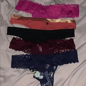 Victoria’s Secret Thong Panty Bundle NWT